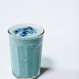 Blue-green Spirulina Milk | Nutrition Stripped