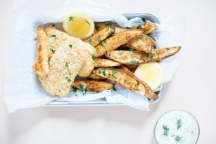 Baked Fish and Chips | Nutrition Stripped