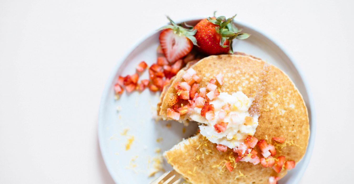 Healthy Lemon Ricotta Pancakes | Nutrition Stripped