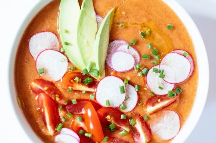 Simple Gazpacho | Nutrition Stripped