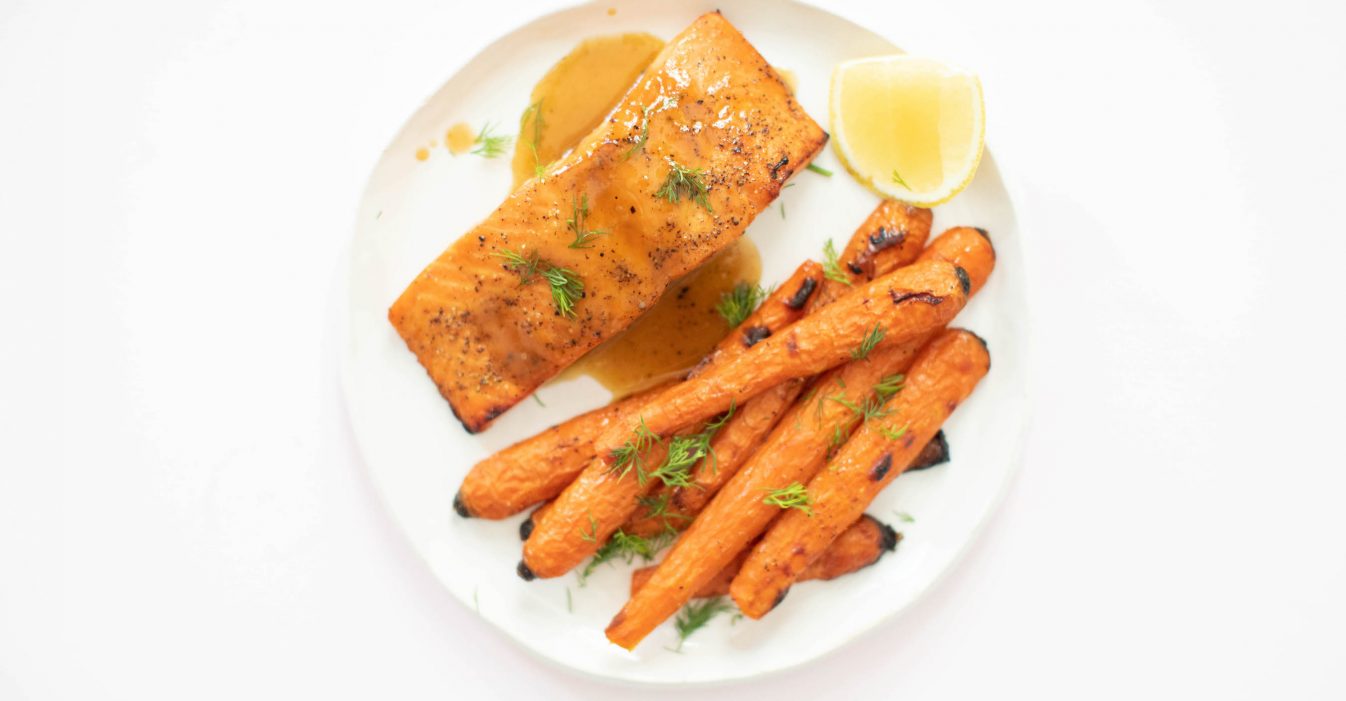 Maple Miso Glazed Salmon | Nutrition Stripped