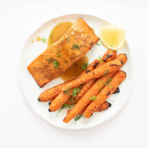Maple Miso Glazed Salmon | Nutrition Stripped