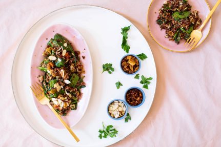 Loaded Quinoa Salad | Nutrition Stripped #recipe #plantbased