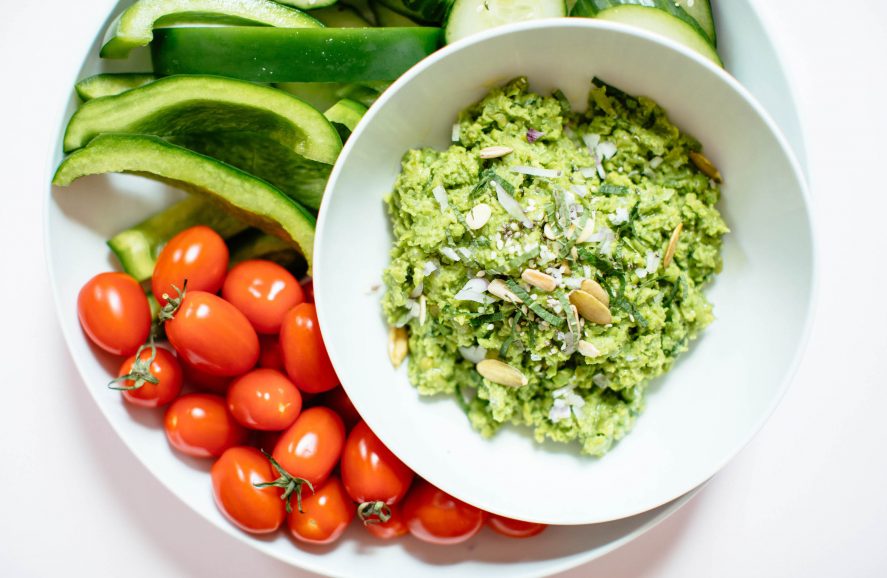 Minty Spring Pea Dip | Nutrition Stripped