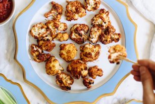 BBQ Cauliflower Bites recipe on nutritionstripped.com