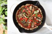 Healthy Gluten-Free Veggie Pizza | Nutrition Stripped