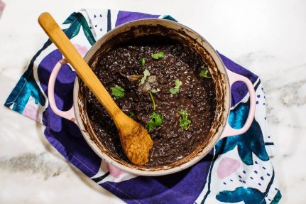 Healthy Easiest Black Beans Recipe | Nutrition Stripped