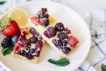 Simple Lemon Berry Bars Nutrition Stripped
