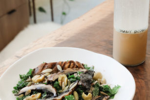 Grilled Portobello Mushroom Steak Bowl | Nutrition Stripped