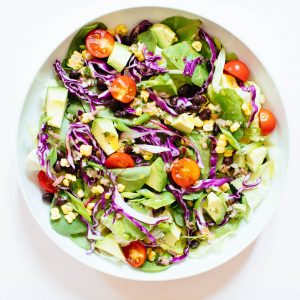 Cilantro Lime Southwest Salad | Nutrition Stripped