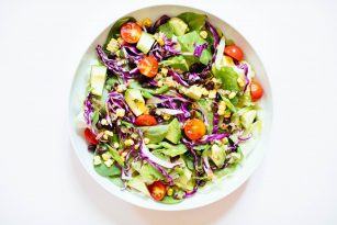 Cilantro Lime Southwest Salad | Nutrition Stripped