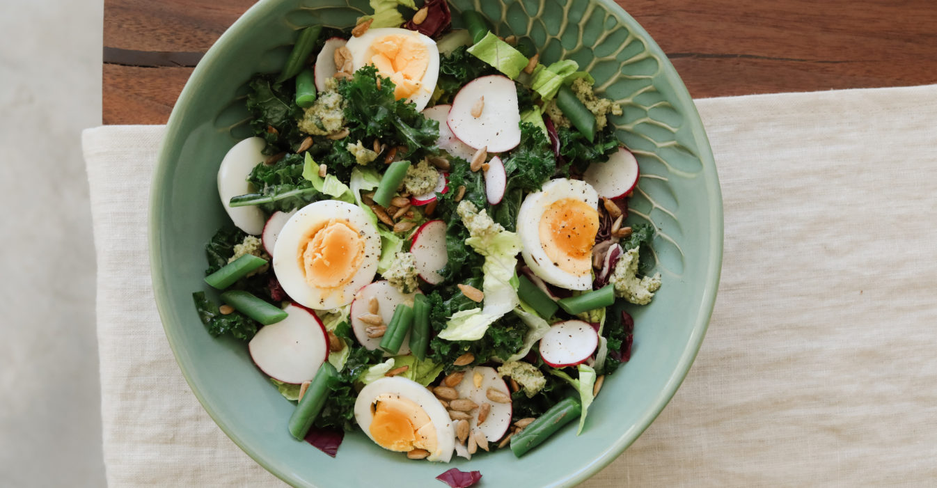 Bright Balanced Spring Salad | Nutrition Stripped