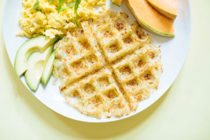 Waffle Iron Hash Browns | Nutrition Stripped