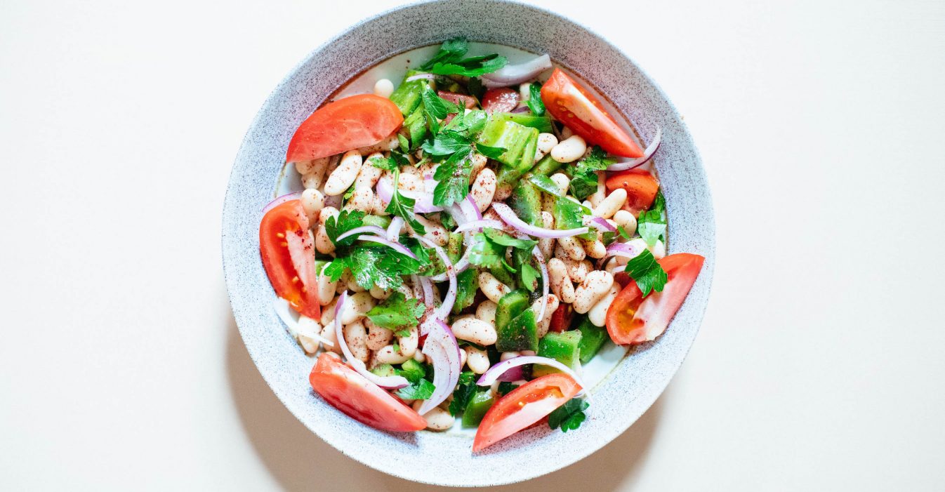 Simple Protein-Packed White Bean Salad | Nutrition Stripped